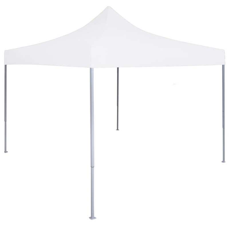 Tenda dobrável profissional para festas 3x3 m aço branco-Toldos e gazebos-Home Retail