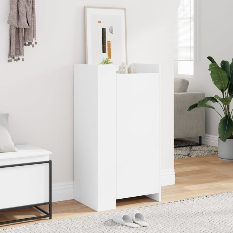 Sapateira 52x37,5x100 cm derivados de madeira branco-Sapateiras e organizadores-Home Retail