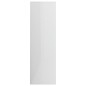 Estante 98x29x97,5cm derivados madeira branco brilhante