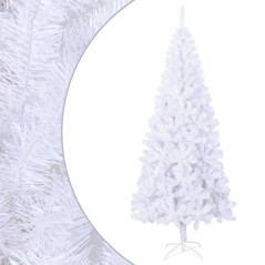 Árvore de Natal artificial com suporte de aço 210 cm 910 ramos