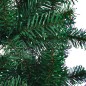 Árvore Natal artificial c/ pontas iridescentes 150 cm PVC verde