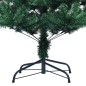 Árvore Natal artificial c/ pontas iridescentes 150 cm PVC verde