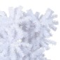 Árvore de Natal artificial invertida com suporte 150 cm branco