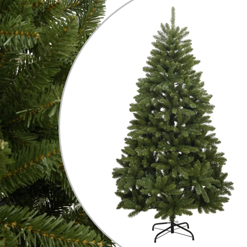 Árvore de Natal artificial articulada com suporte 240 cm verde-Árvores de Natal-Home Retail