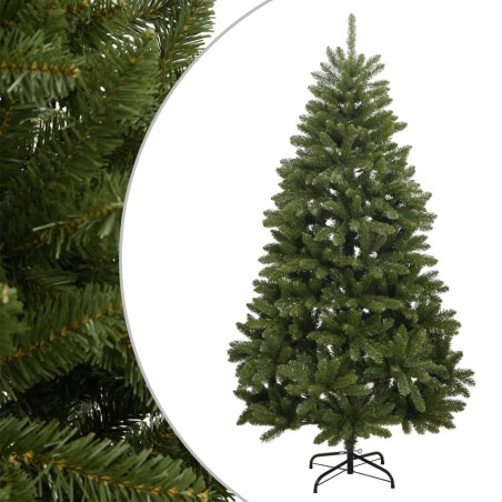 Árvore de Natal artificial articulada com suporte 240 cm verde