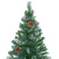 Árvore de Natal artificial com pinhas 210 cm