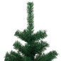 Árvore de Natal rotativa pré-iluminada + vaso PVC 120 cm verde