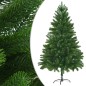 Árvore de Natal artificial agulhas realistas 180 cm verde