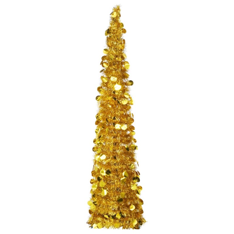 Árvore de Natal pop-up artificial 150 cm PET dourado-Árvores de Natal-Home Retail