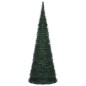 Árvore Natal pop-up artificial pré-iluminada 180 cm verde