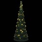 Árvore Natal pop-up artificial pré-iluminada 180 cm verde