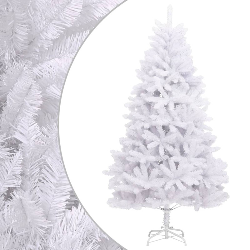 Árvore de Natal artificial articulada com suporte 180 cm branco-Árvores de Natal-Home Retail