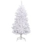 Árvore de Natal artificial articulada com suporte 120 cm branco