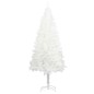 Árvore de Natal artificial agulhas realistas 180 cm branco