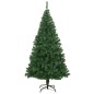 Árvore de Natal artificial com ramos grossos 180 cm PVC verde