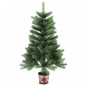 Árvore de Natal artificial agulhas realistas 90 cm verde