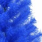 Árvore de Natal artificial com suporte 120 cm PVC azul