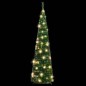 Árvore de Natal artificial pop-up c/ 50 luzes LED 120 cm verde