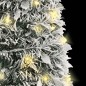 Árvore de Natal artificial pop-up c/ 150 luzes LED e neve 180cm