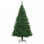 Árvore de Natal artificial com ramos grossos 210 cm PVC verde