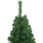 Árvore de Natal artificial com ramos grossos 150 cm PVC verde