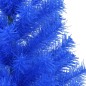 Árvore de Natal artificial com suporte 150 cm PVC azul