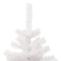 Árvore de Natal rotativa pré-iluminada + vaso PVC 120 cm branco