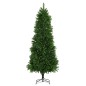 Árvore de Natal artificial agulhas realistas 240 cm verde