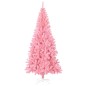 Árvore de Natal artificial com suporte 180 cm PVC rosa