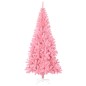 Árvore de Natal artificial com suporte 240 cm PVC rosa