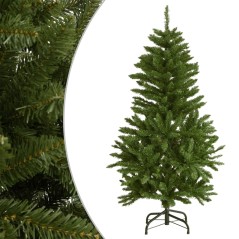 Árvore de Natal artificial articulada com suporte 120 cm verde