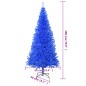 Árvore de Natal artificial com suporte 180 cm PVC azul