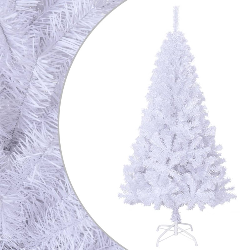 Árvore de Natal artificial com ramos grossos 150 cm PVC branco-Árvores de Natal-Home Retail