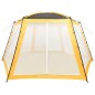 Tenda para piscina 590x520x250 cm tecido amarelo