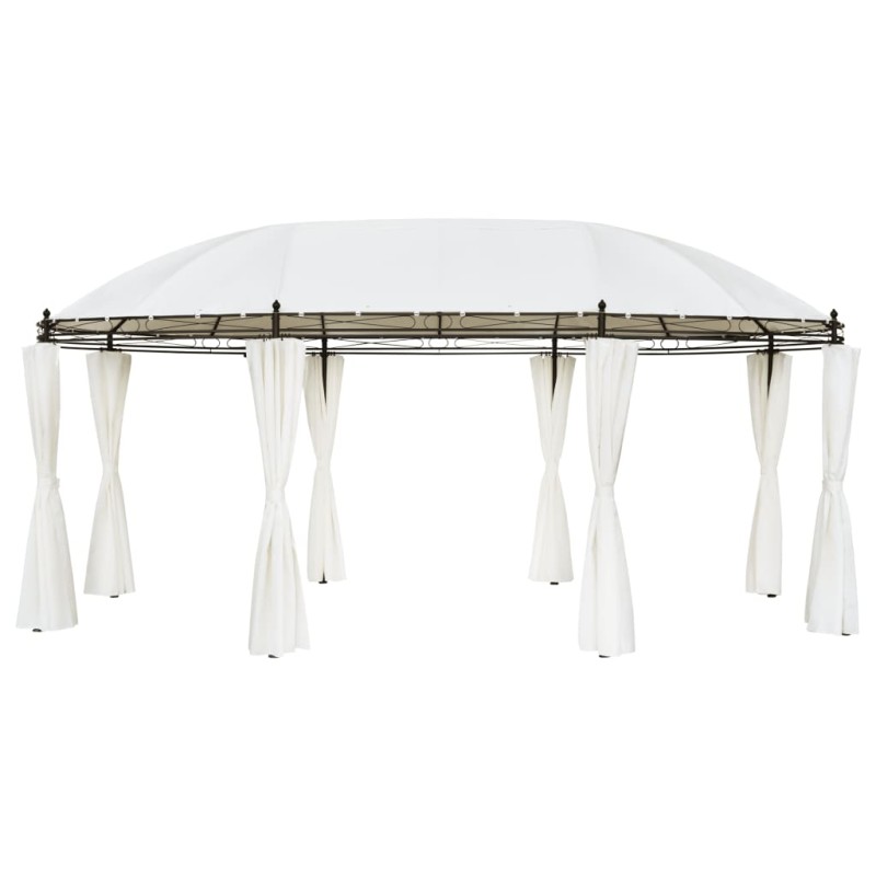 Gazebo branco-nata 530 x 350 x 265 cm-Toldos e gazebos-Home Retail