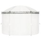 Gazebo branco-nata 530 x 350 x 265 cm