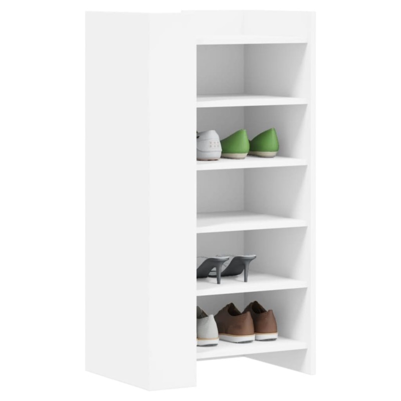 Sapateira 52x37,5x100 cm derivados de madeira branco-Sapateiras e organizadores-Home Retail