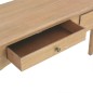 Mesa consola c/ 2 gavetas 110x35x76 cm derivados de madeira