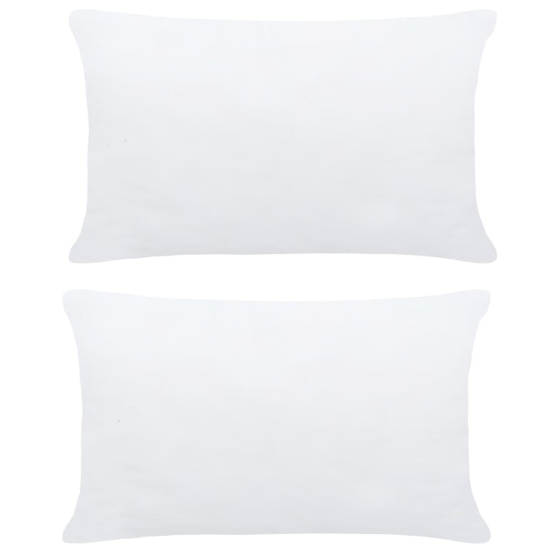 Enchimentos para almofadão 2 pcs 50x30 cm branco-Travesseiros-Home Retail