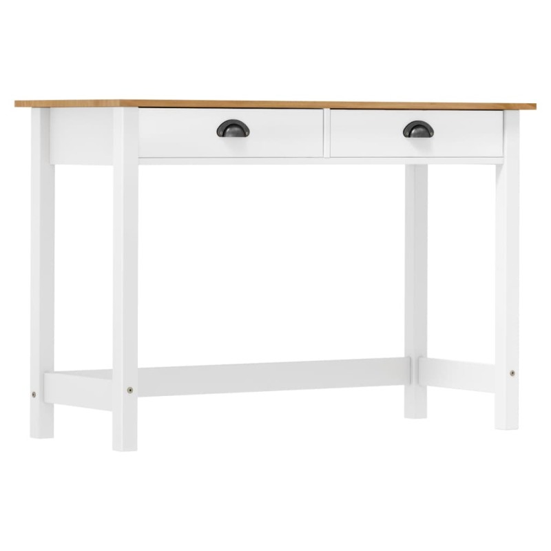 Mesa consola Hill c/ 2 gavetas 110x45x74 cm pinho maciço-Mesas de apoio-Home Retail