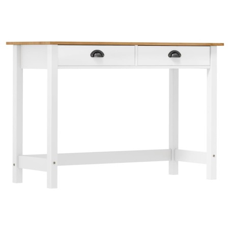 Mesa consola Hill c/ 2 gavetas 110x45x74 cm pinho maciço