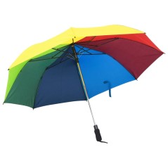 Guarda-chuva dobrável automático 124 cm multicor