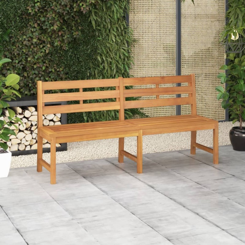 Banco de jardim 180 cm madeira de teca maciça-Bancos de jardim-Home Retail