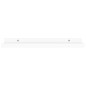 Prateleiras de parede 4 pcs 40x9x3 cm branco