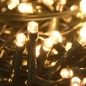 Conj. de bolas de natal 120pcs + pico e 300 LEDs dourado/bronze