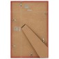 Molduras para parede ou mesa 5 pcs 70x90 cm MDF vermelho