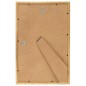 Molduras para parede ou mesa 5 pcs 59,4x84 cm MDF dourado