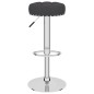 Bancos de bar 2 pcs tecido preto