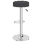 Bancos de bar 2 pcs tecido preto