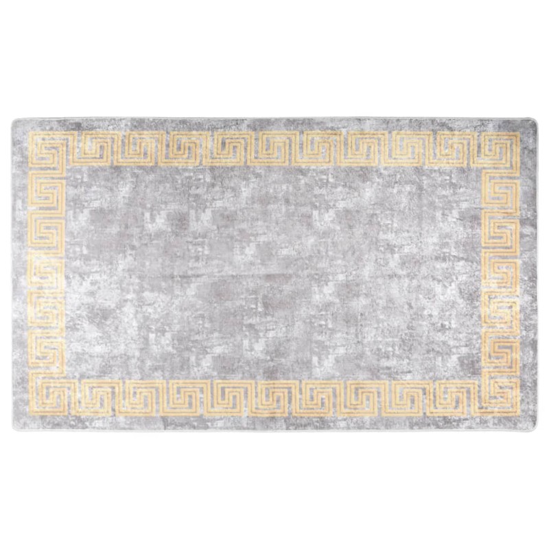 Tapete lavável antiderrapante 120x180 cm cinzento-Tapetes-Home Retail